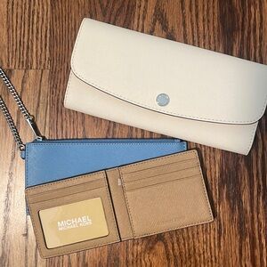 NWT Michael Kors 3 Piece Wallet